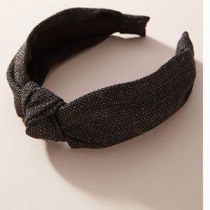 Black sparkle headband